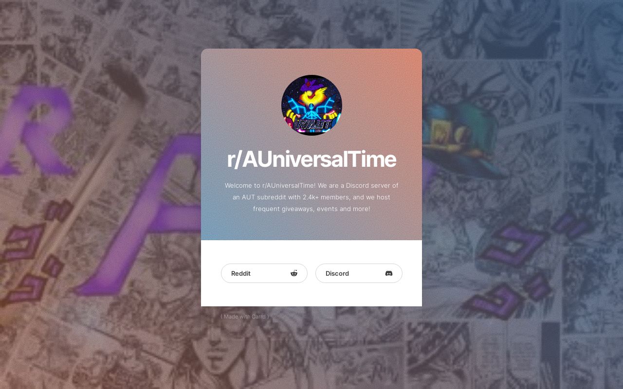 Carrd profile picture for @aut